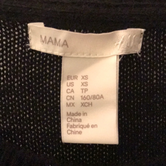 H&M Mama maternity black sweater.size XS - Picture 5 of 5